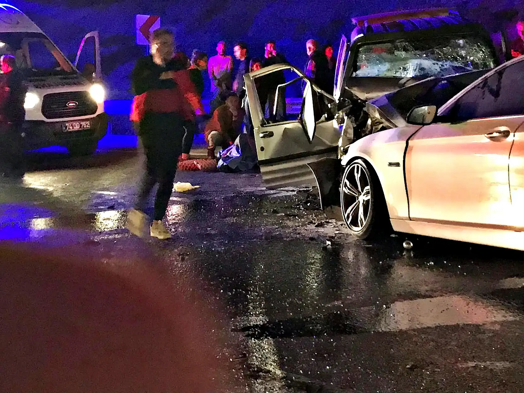 Amasra'da ölümlü kaza!