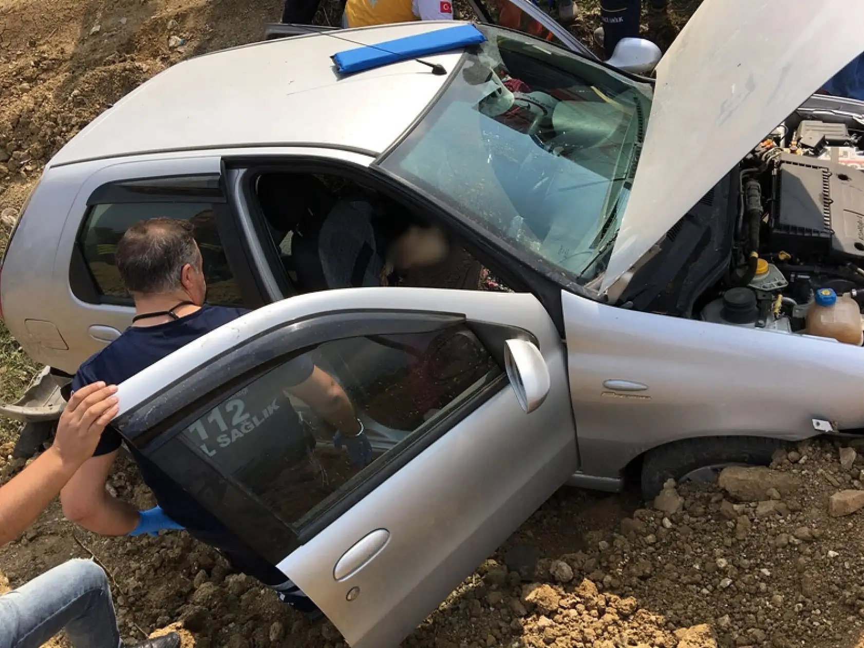 Bartın Çaycuma yolunda feci kaza!!!