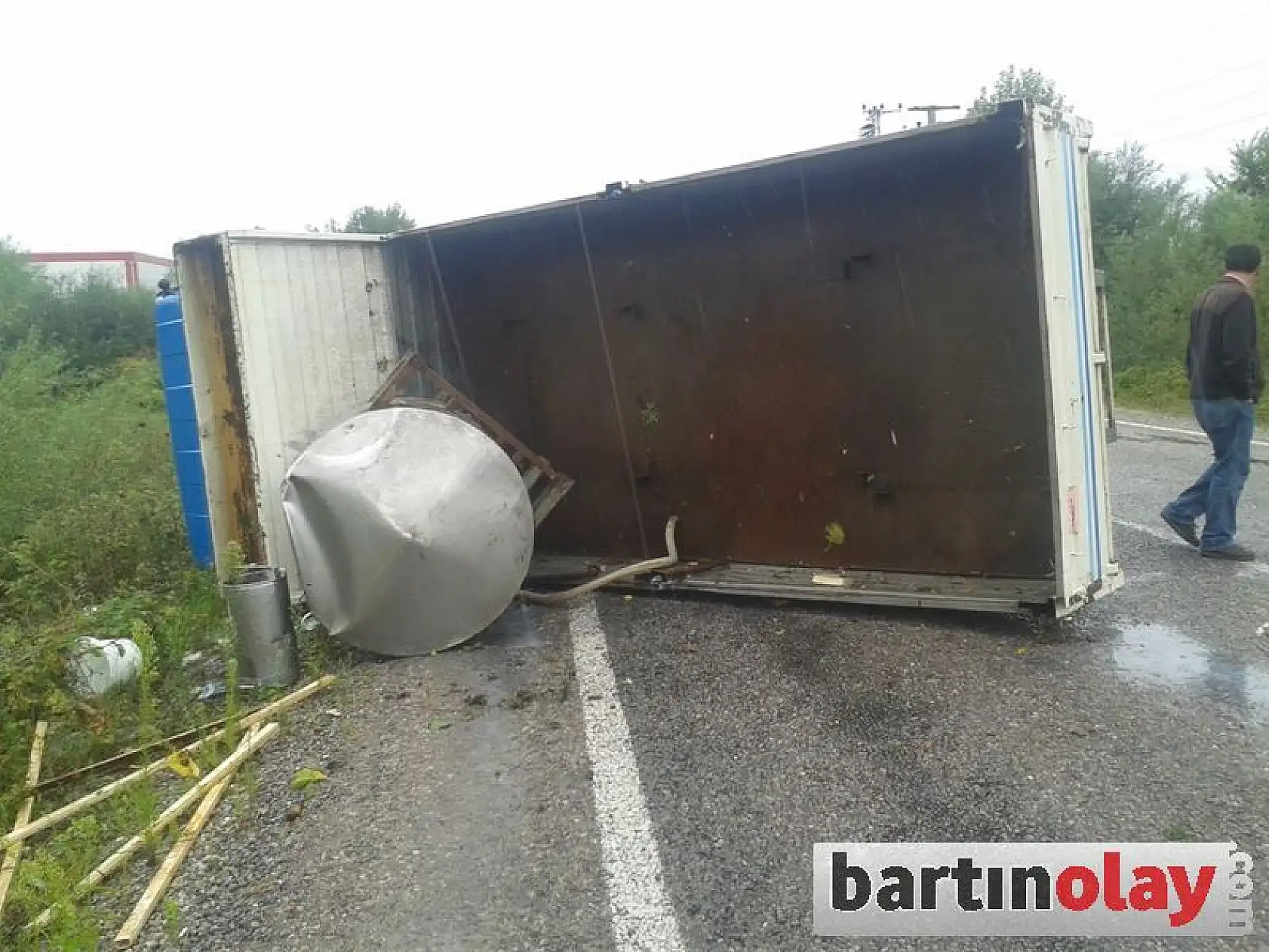 Bartın'da 2 kaza birden