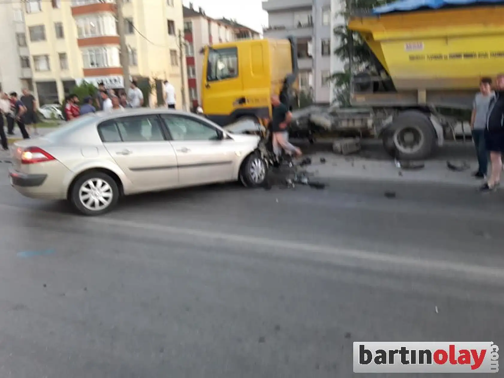 Bartın'da 4 kaza, çok sayıda yaralı