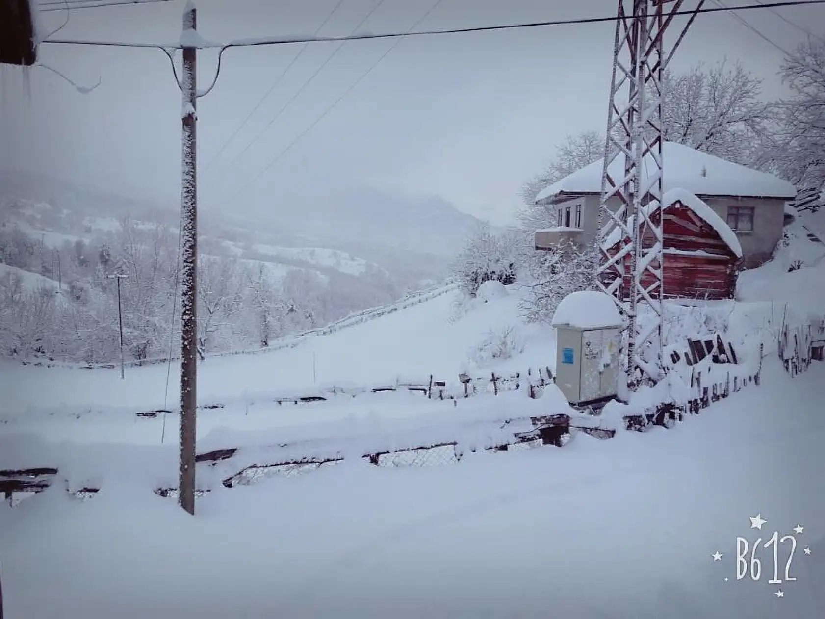 Bartın'da 41 köy yolu kapandı