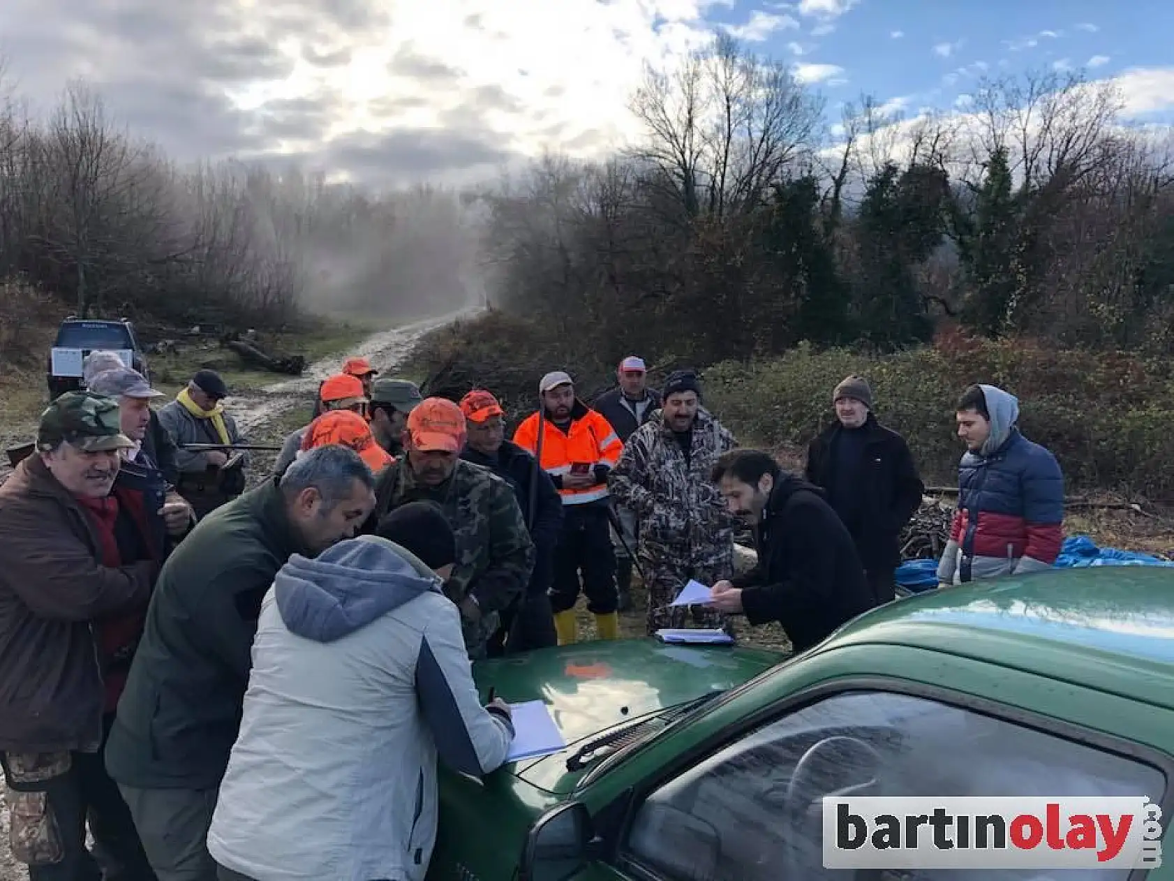 Bartın'da Domuz Sürek Avı Düzenlendi