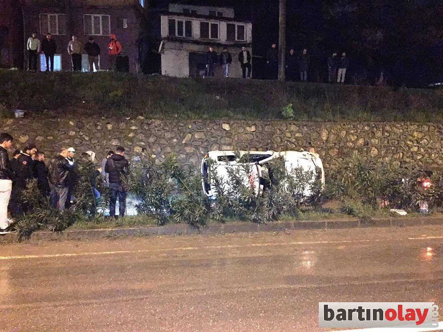 Bartın'da feci kaza, 1 ölü 2 yaralı