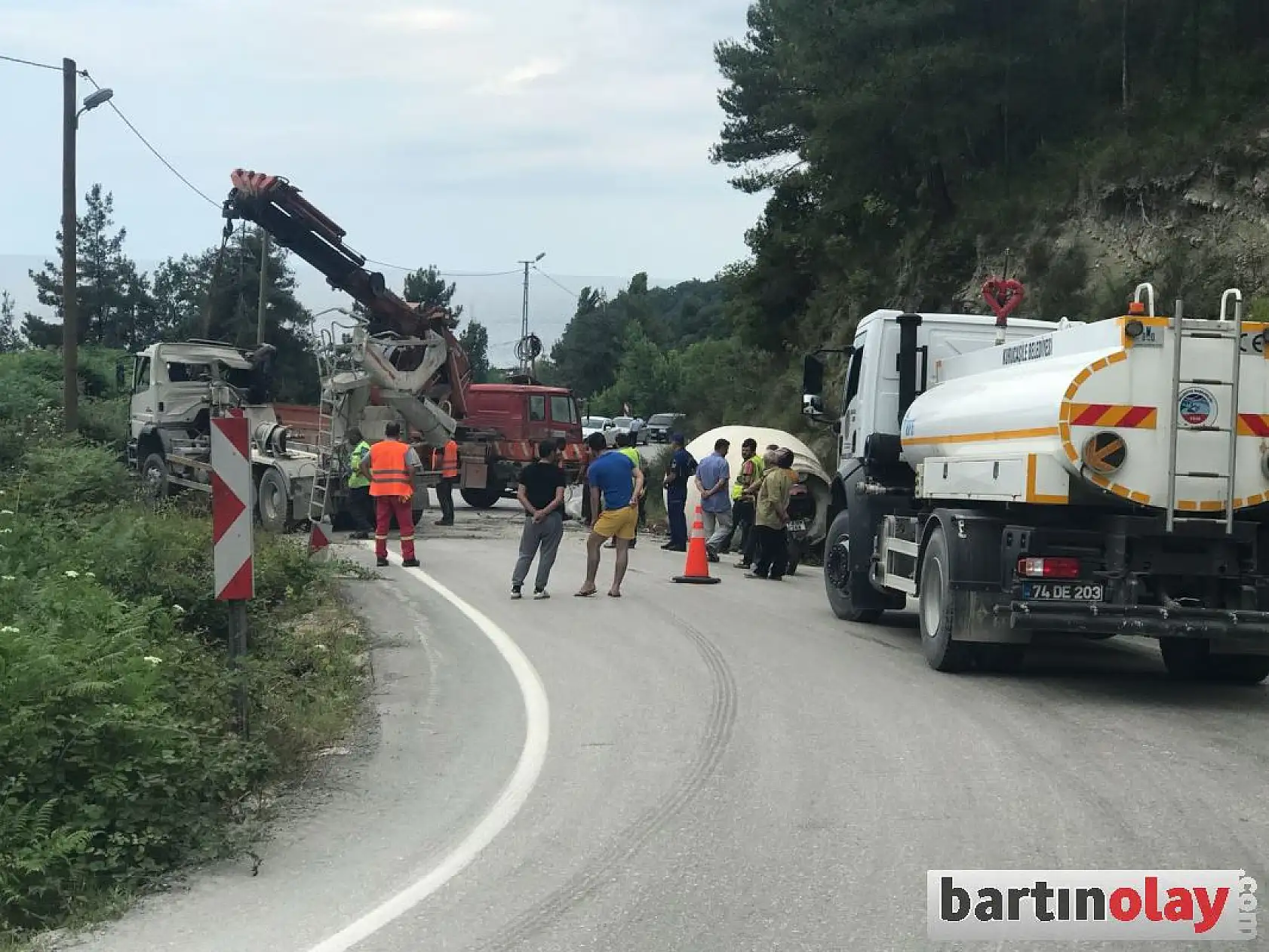 Bartın'da İki trafik kazası 