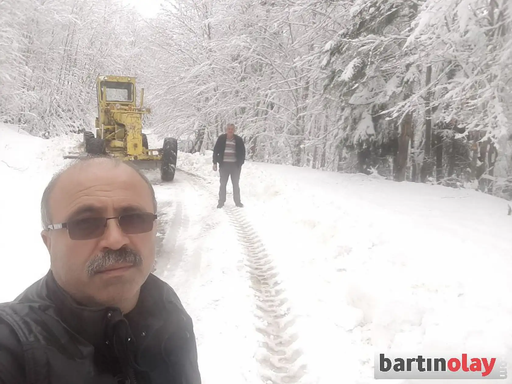 Bartın'da kapanan köy yolları açıldı