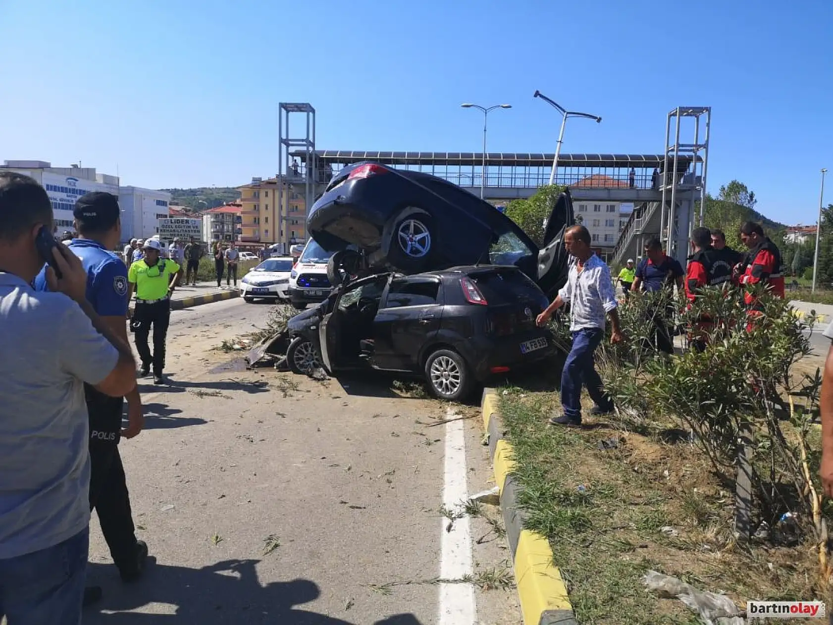 Bartın'da korkunç kaza