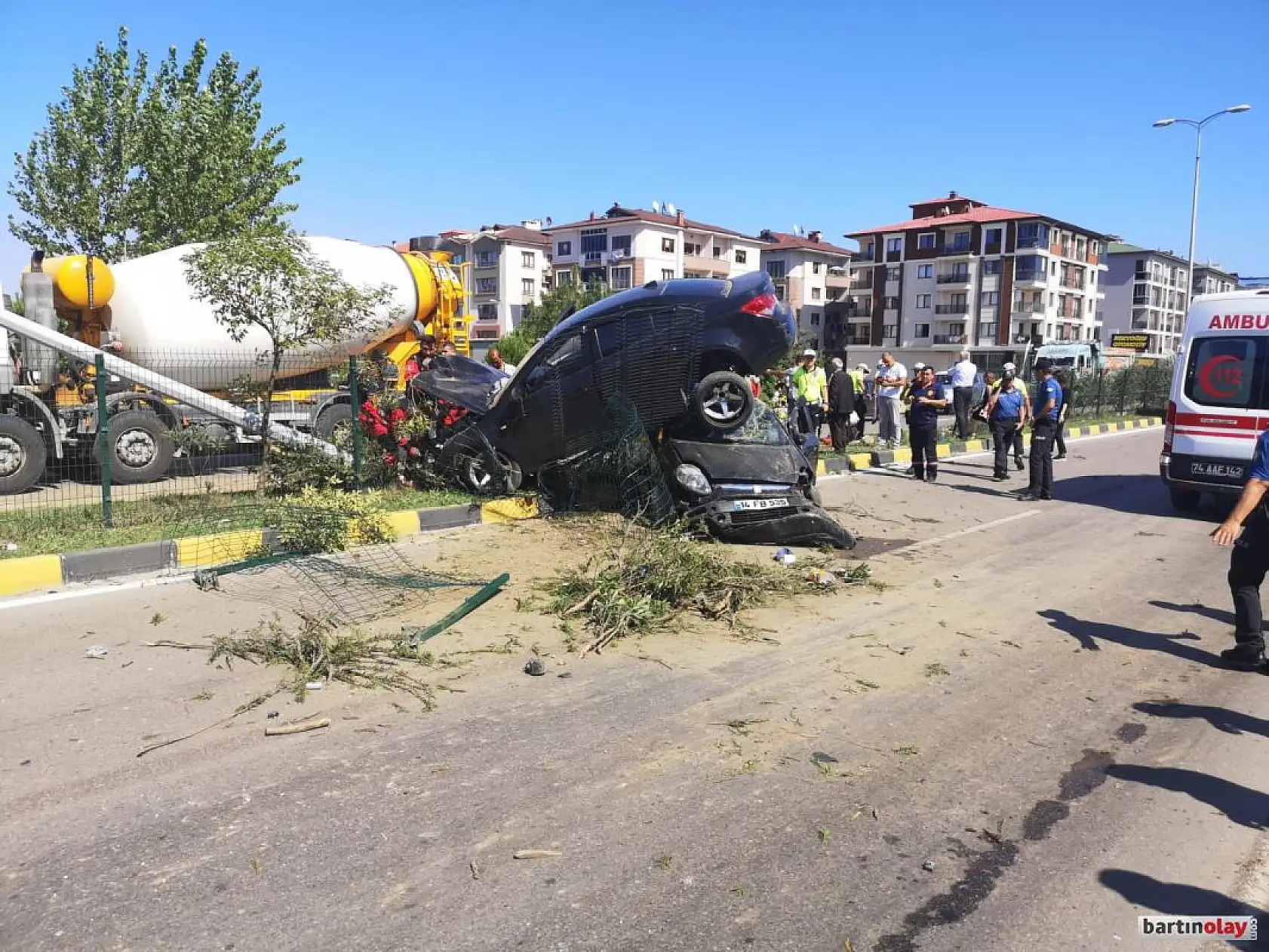 Bartın'da korkunç kaza
