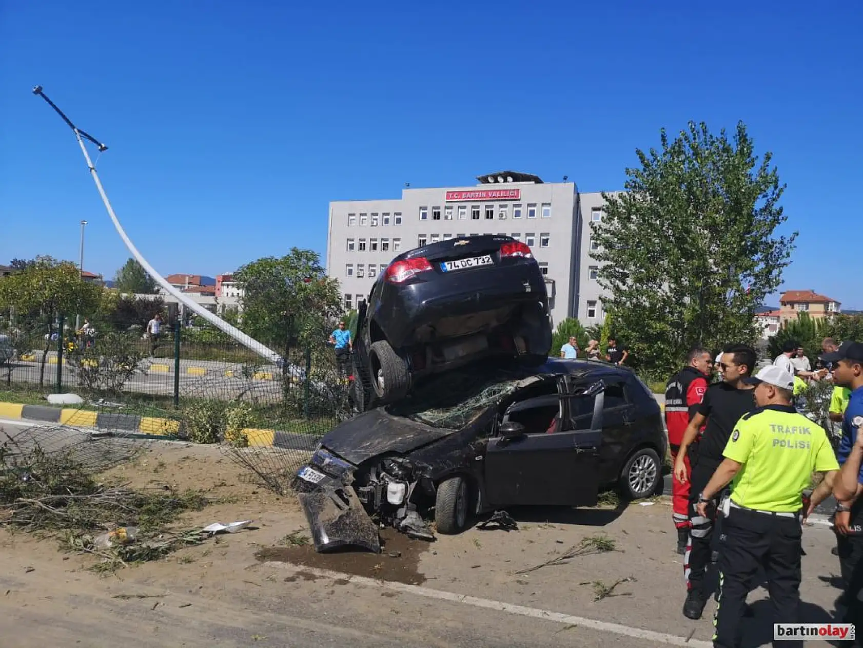 Bartın'da korkunç kaza