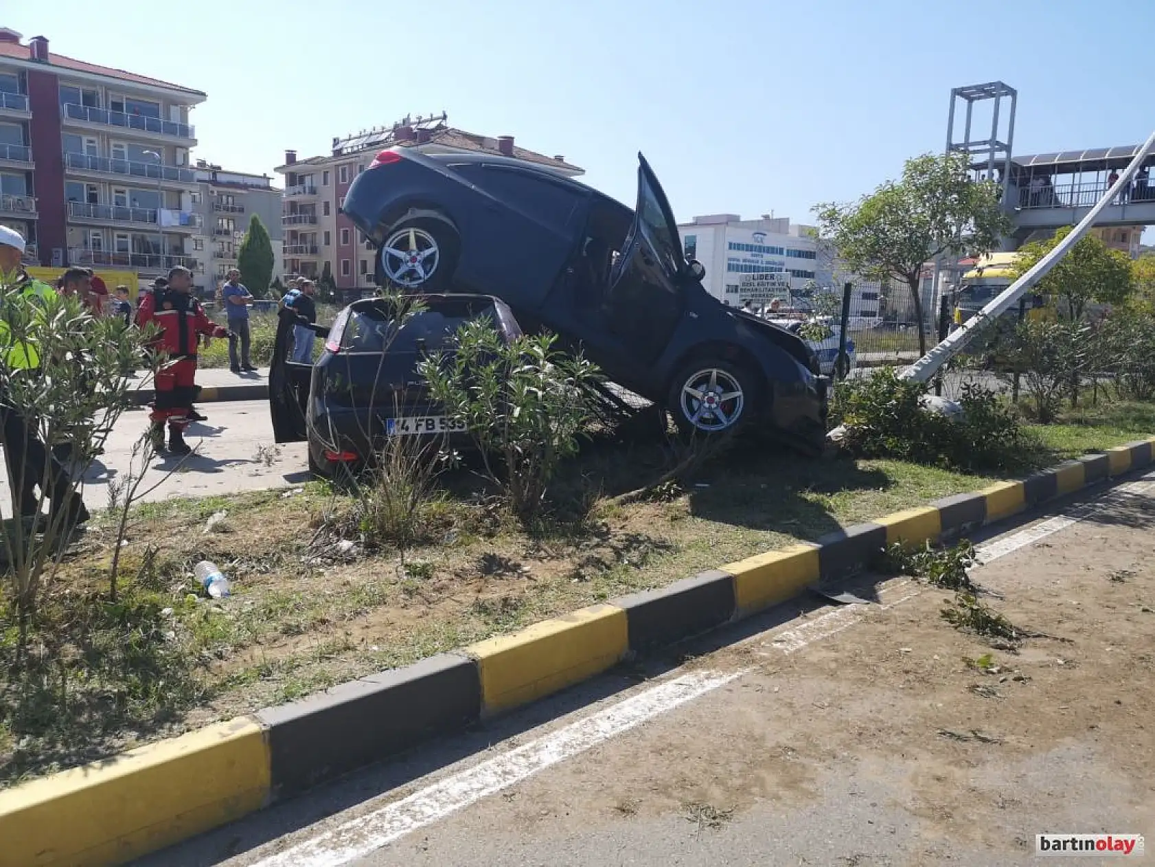 Bartın'da korkunç kaza