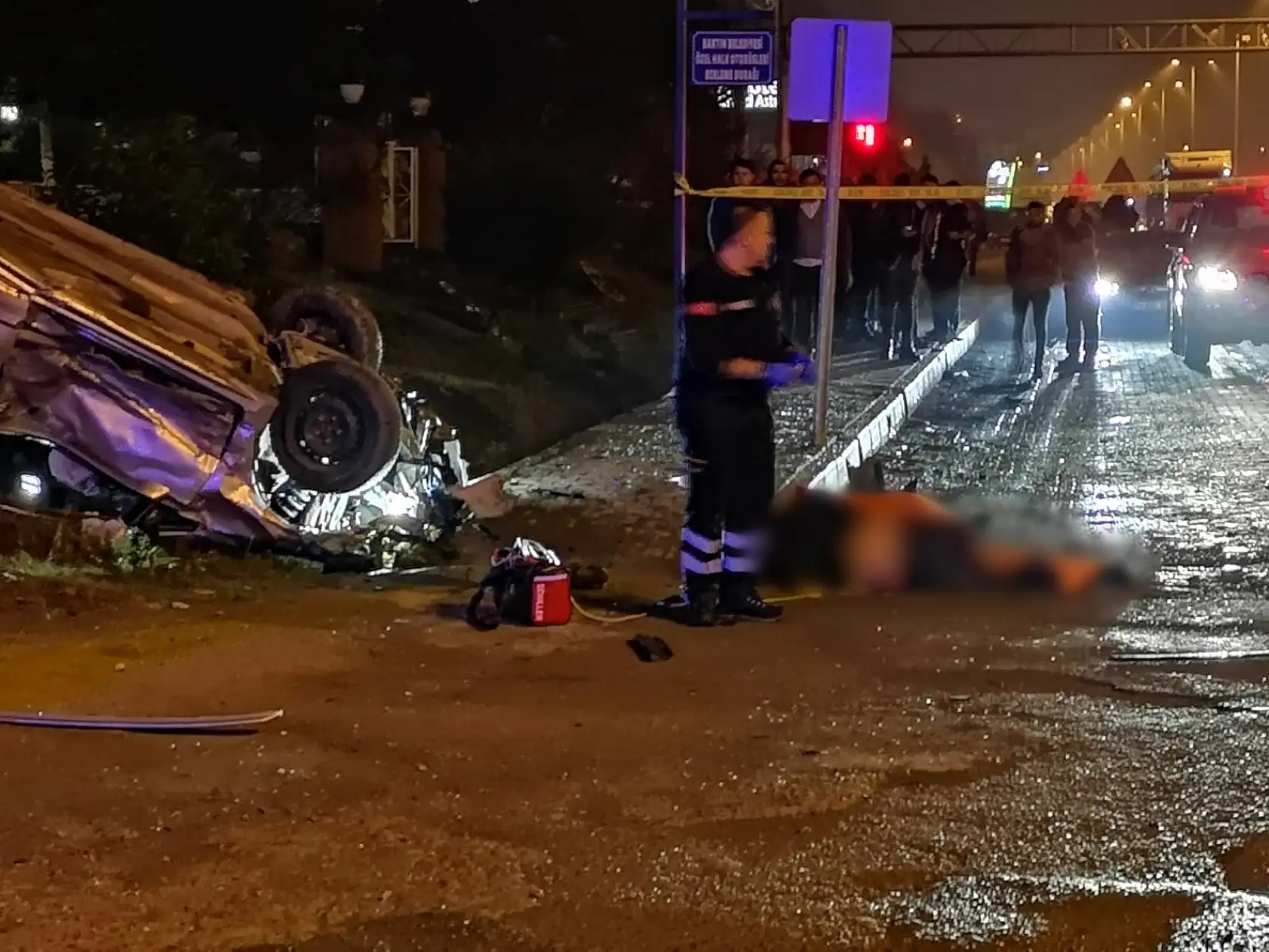 Bartın'da ölümlü feci kaza!