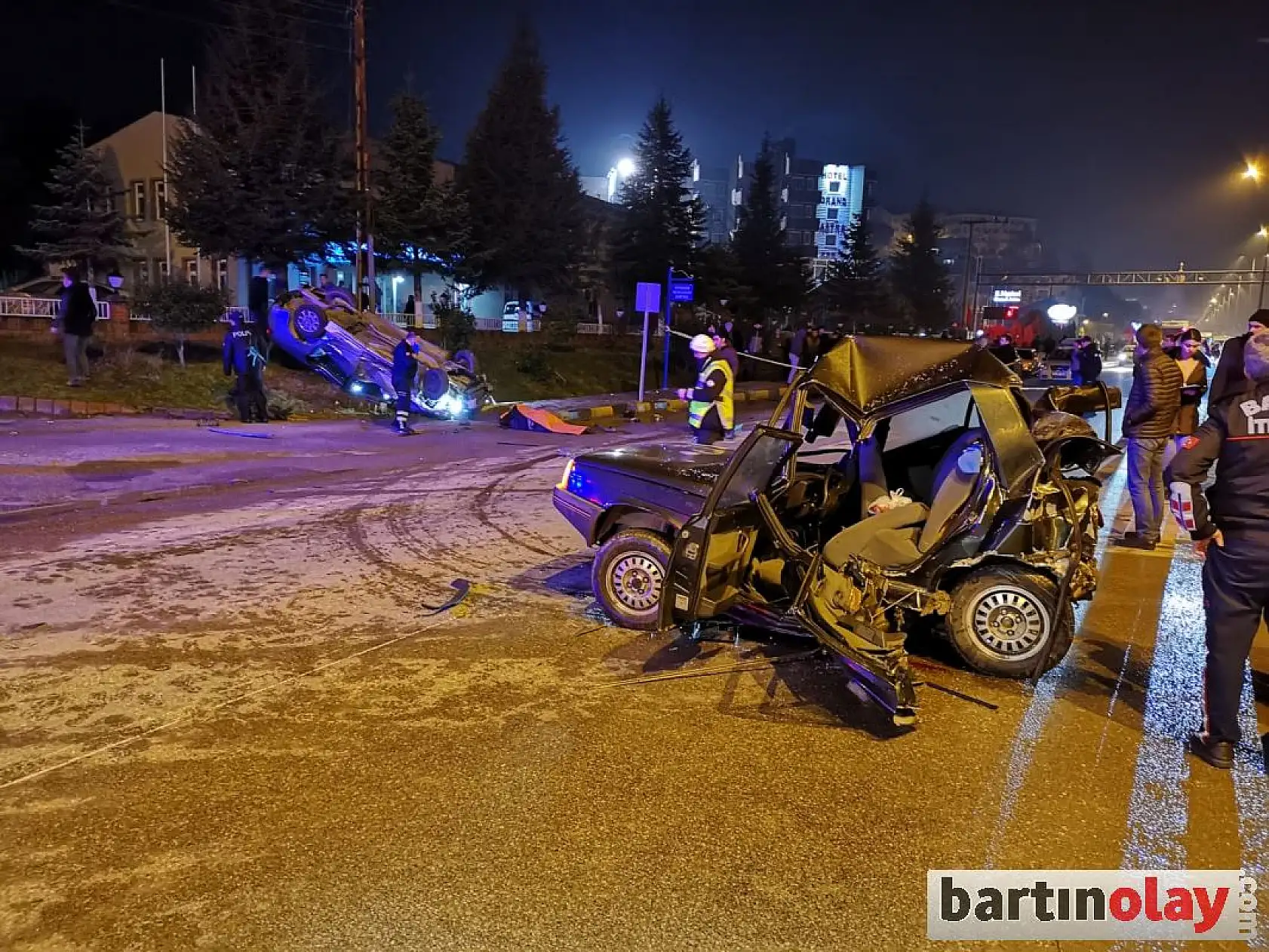 Bartın'da ölümlü feci kaza!