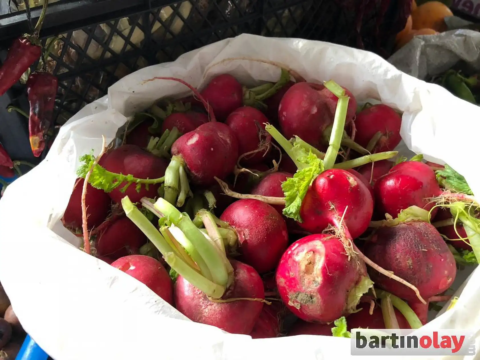 Bartın'da Salı pazarının nabzı