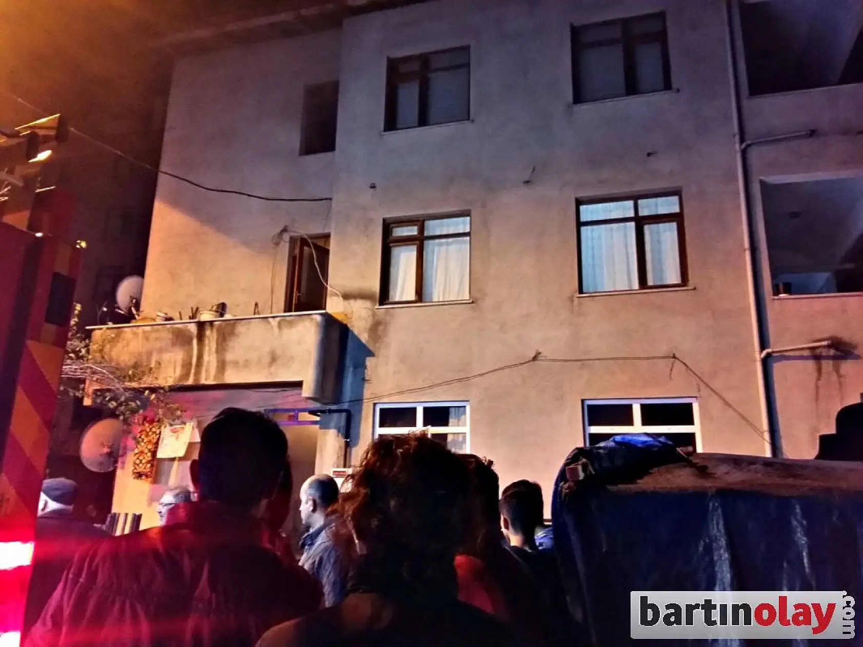 Bartın'da yangın paniği yaşandı