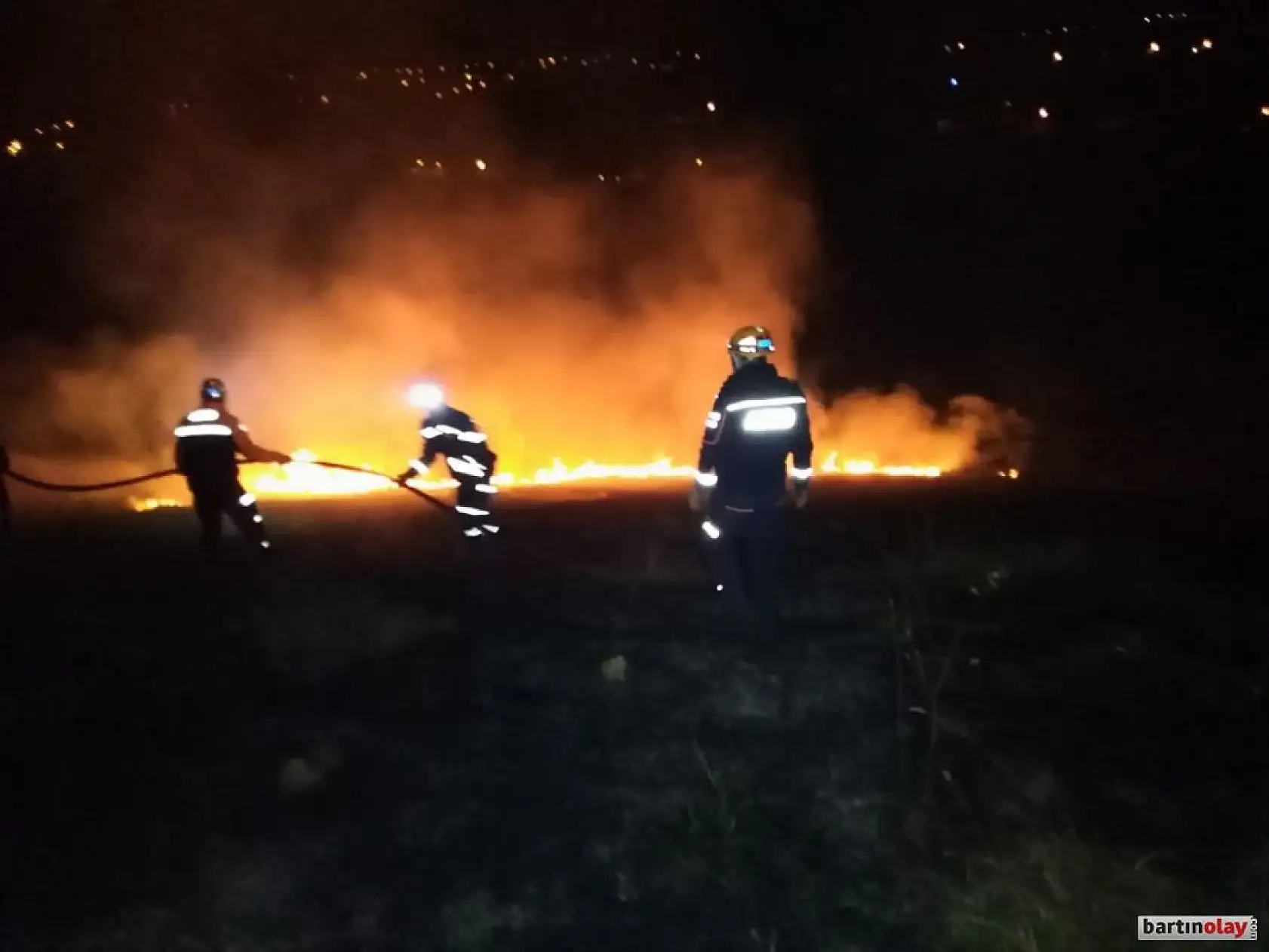 Bartın'da yine sıcak saatler