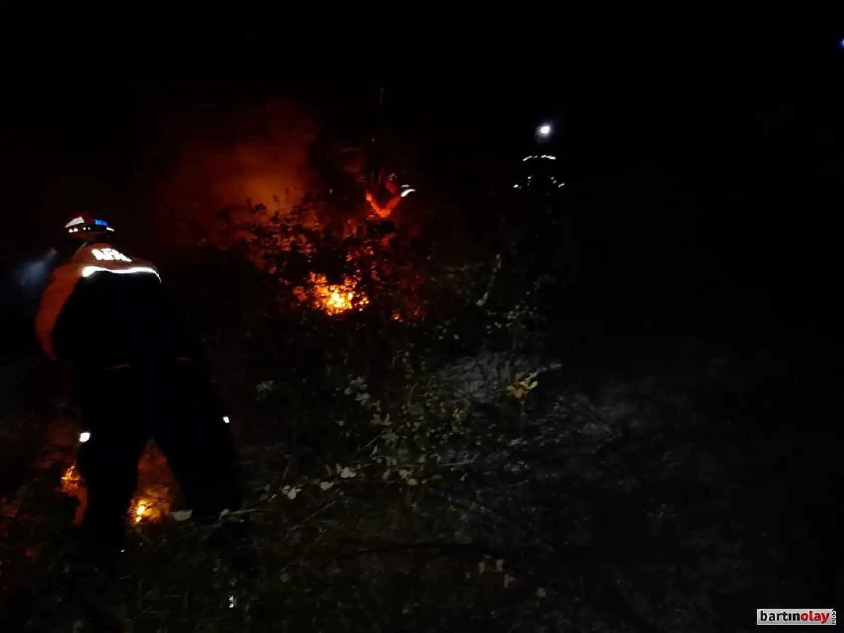 Bartın'da yine sıcak saatler