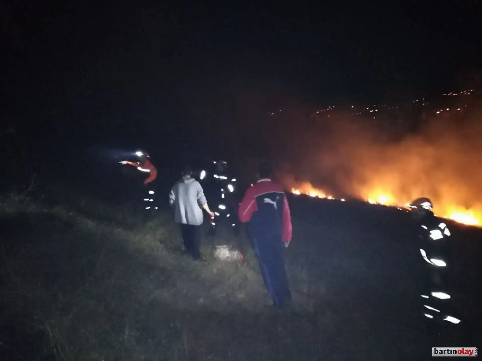 Bartın'da yine sıcak saatler