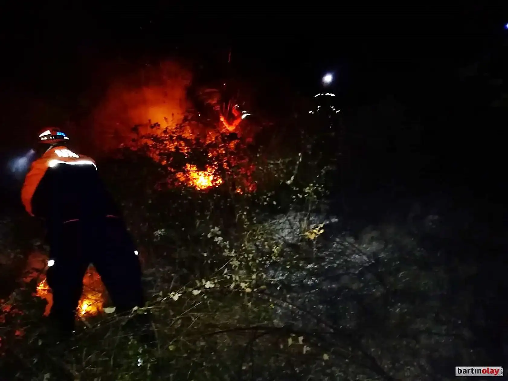 Bartın'da yine sıcak saatler