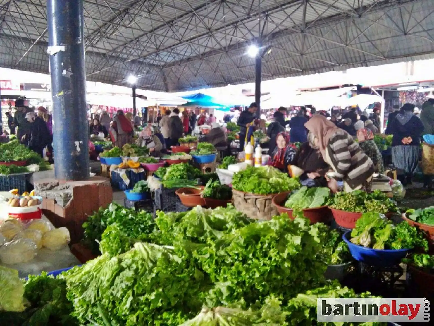 Bartın Galla pazarında son durum