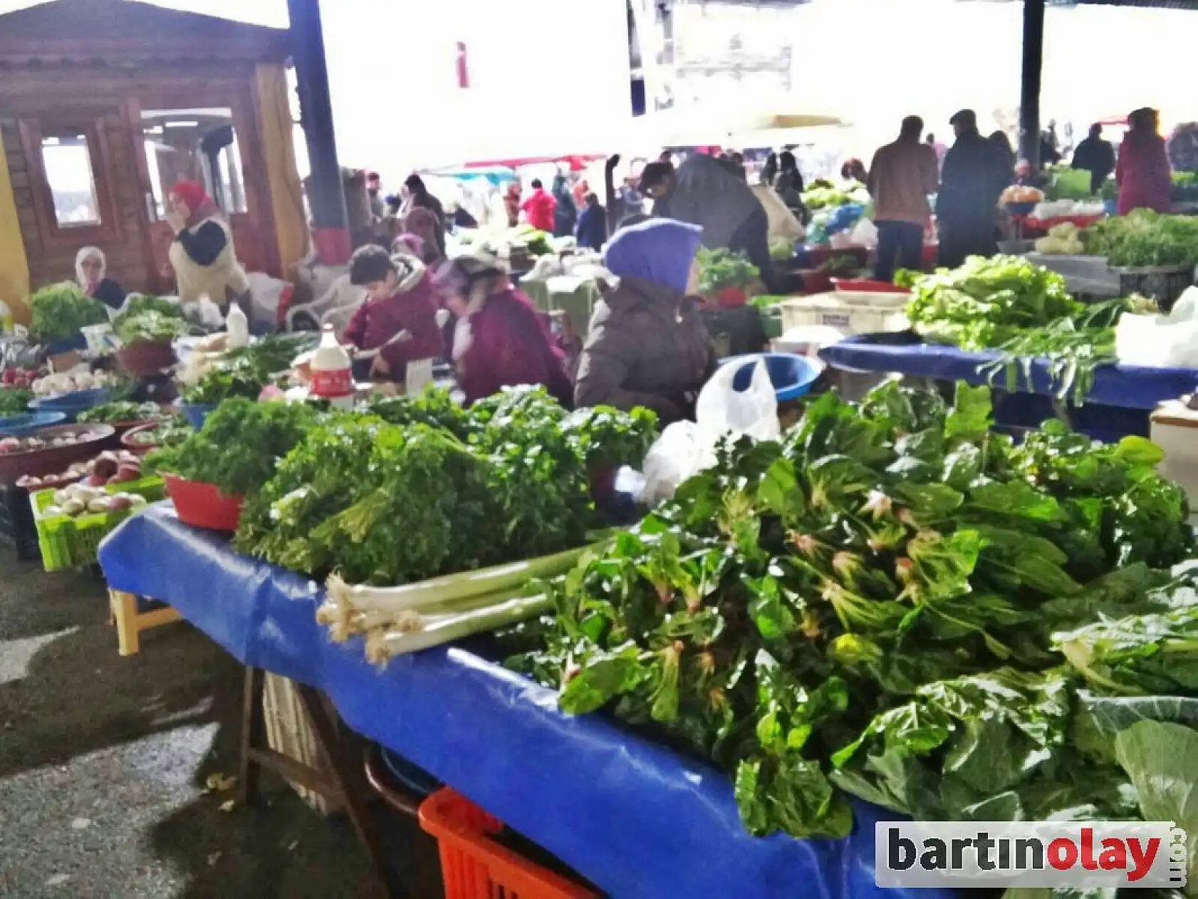 Bartın Galla pazarında son durum