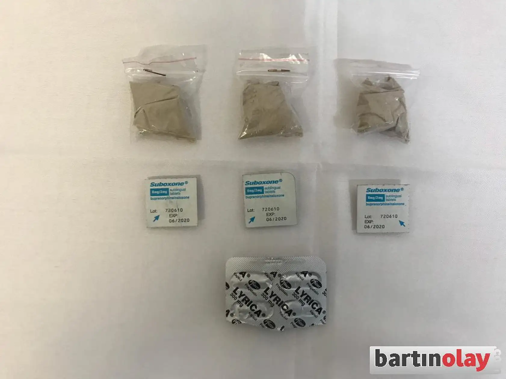 Bartın girişinde durdurulan araca operasyon