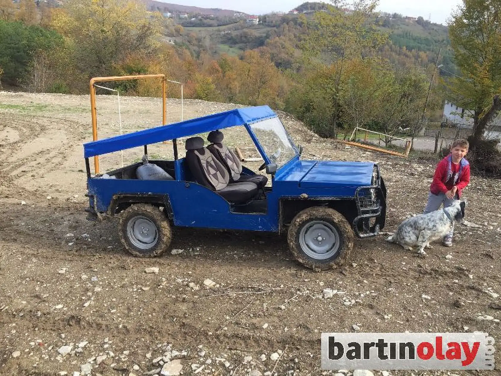 Bartınlı usta 4 çeker arazi aracı yaptı