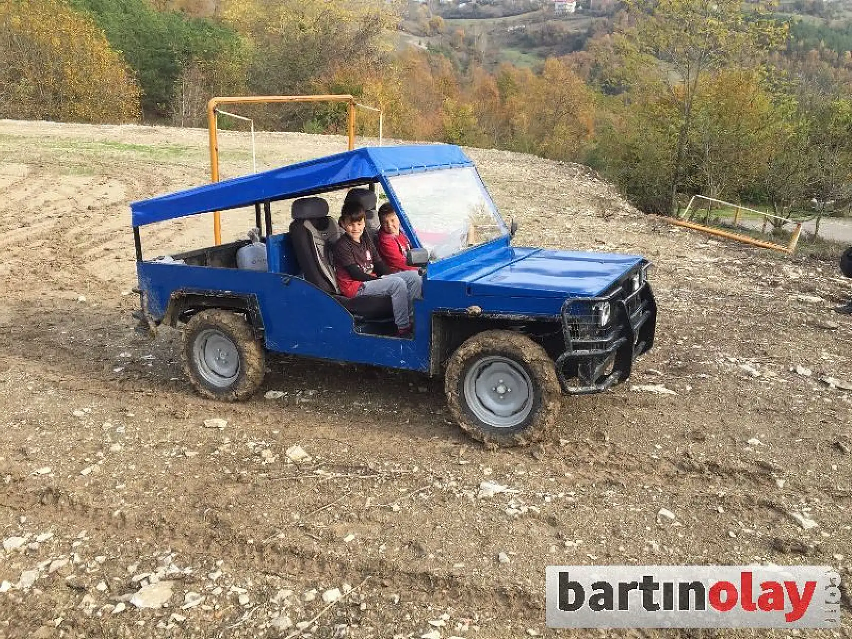 Bartınlı usta 4 çeker arazi aracı yaptı