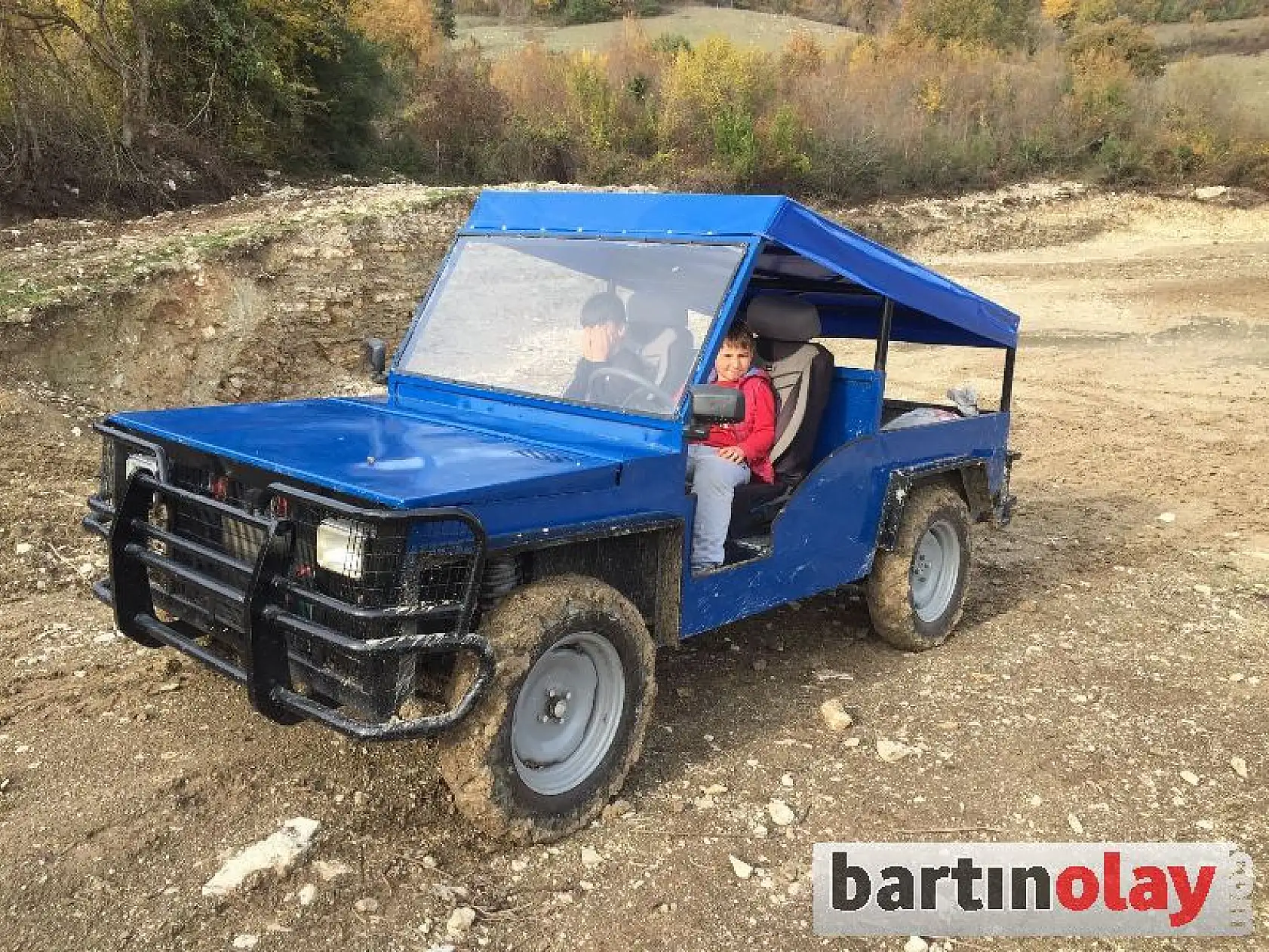 Bartınlı usta 4 çeker arazi aracı yaptı