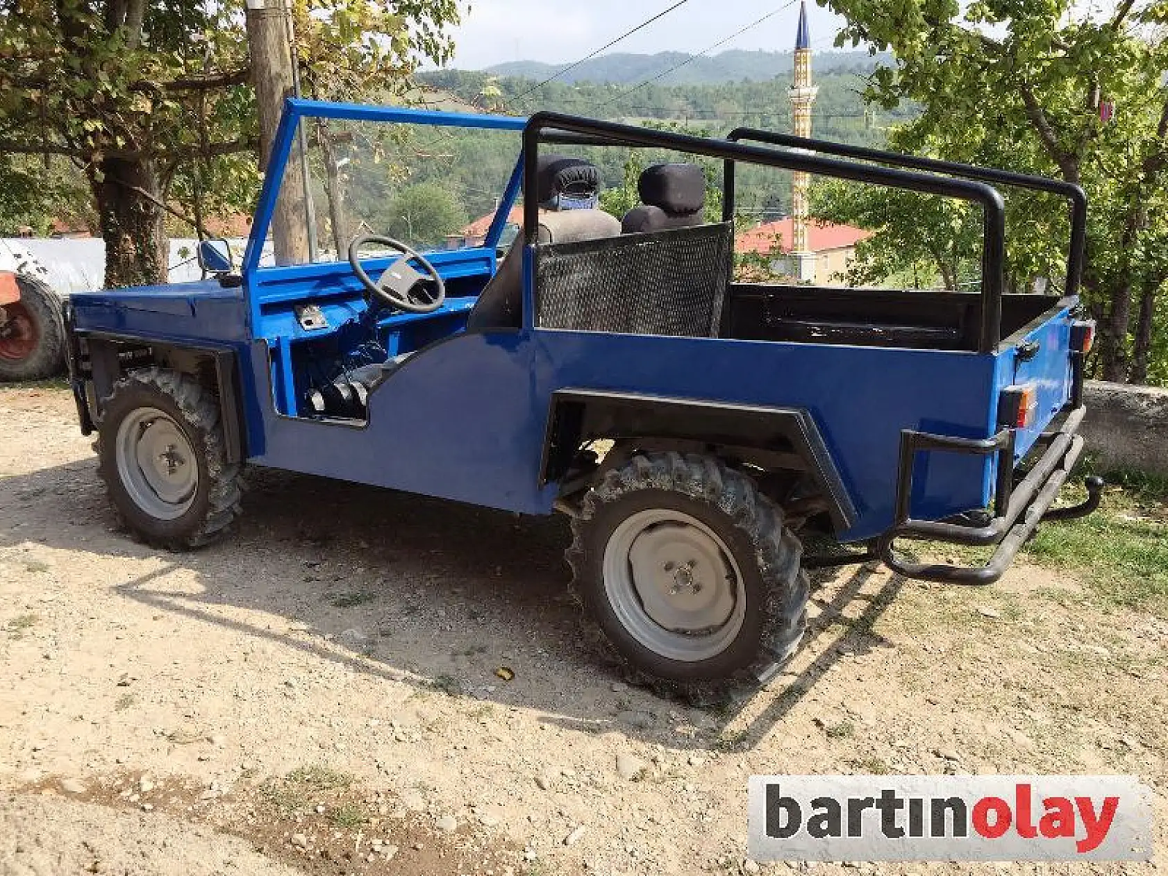 Bartınlı usta 4 çeker arazi aracı yaptı