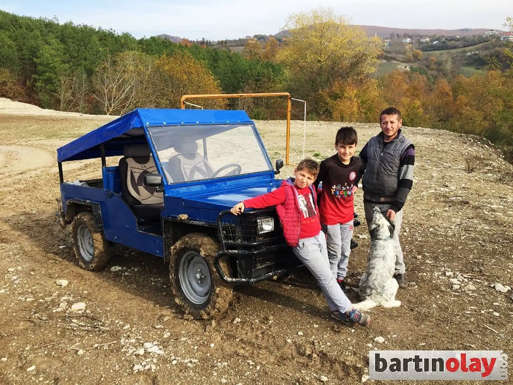 Bartınlı usta 4 çeker arazi aracı yaptı