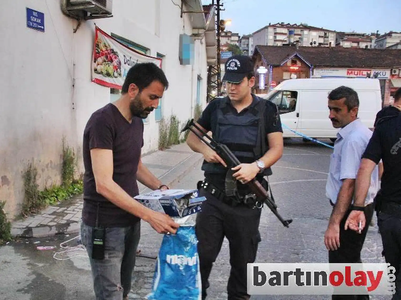 Bartın'da bomba paniği