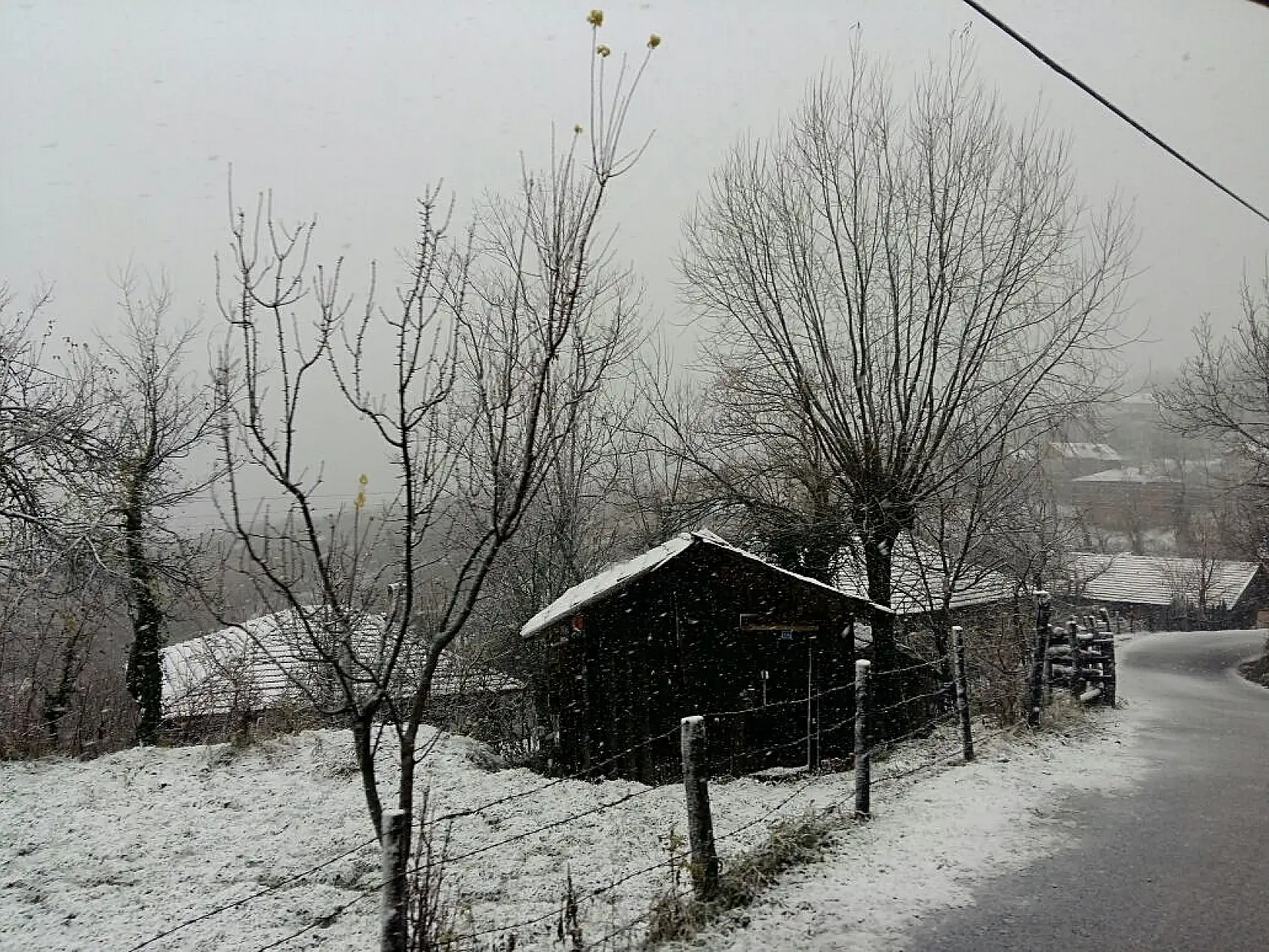 Beklenen kar yüksek kesimlere yağdı