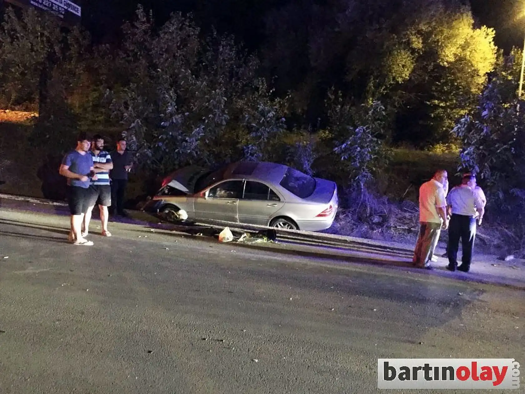 Çaydüzü kavşağında kaza, 7 yaralı