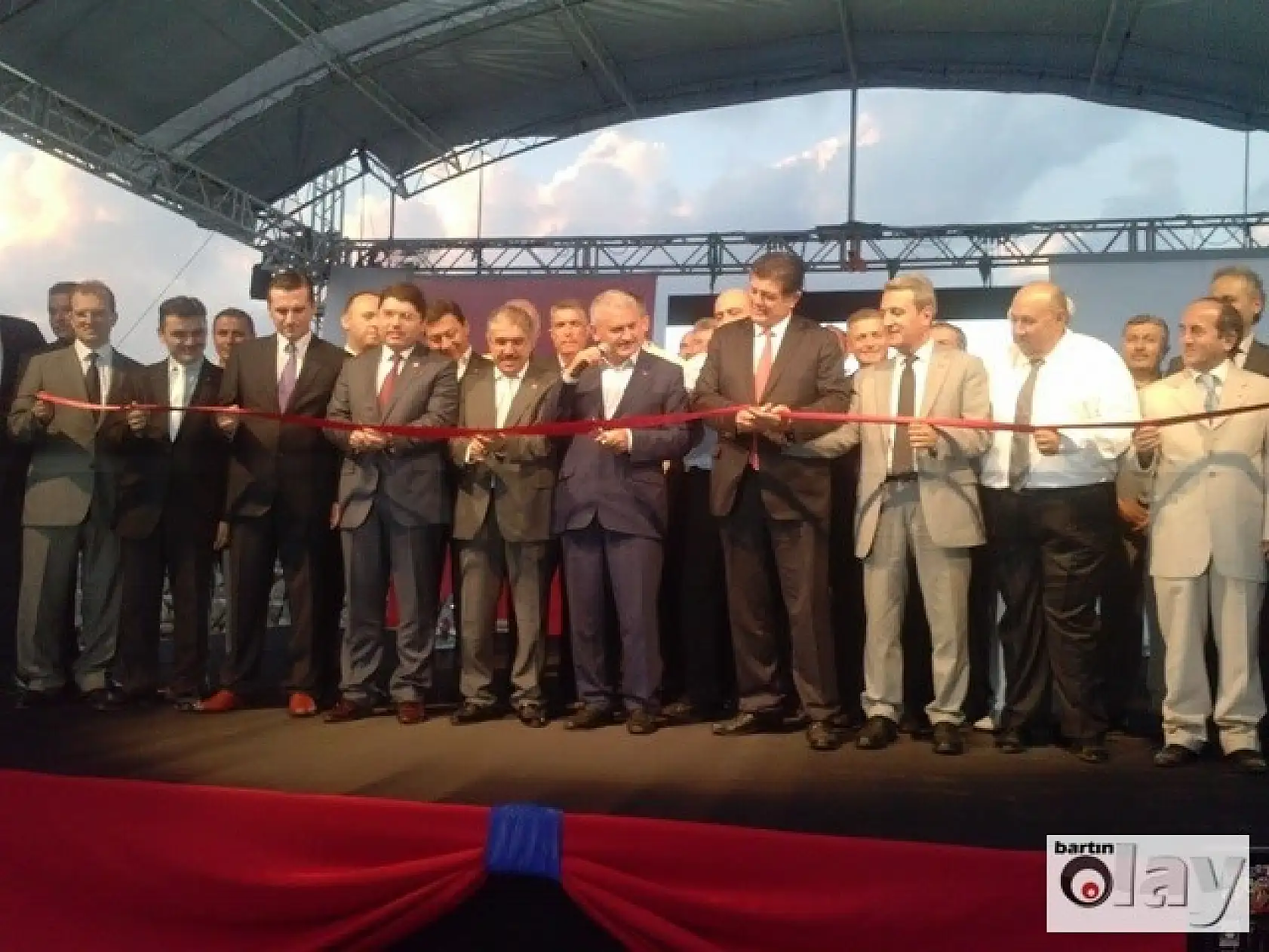 Bakan Yıldırım Bartın'da