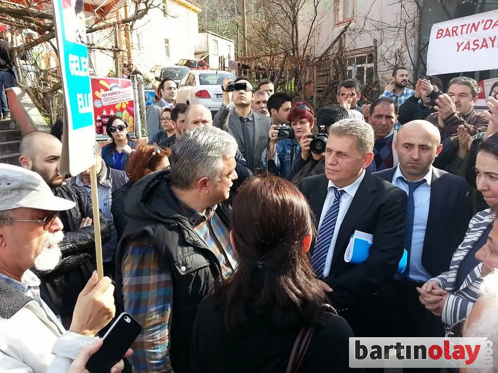 ÇED toplantısına halk engel oldu