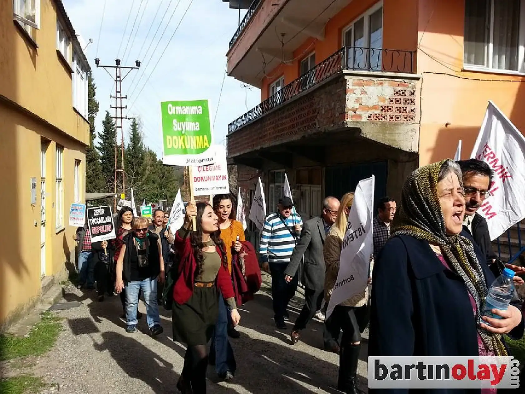 ÇED toplantısına halk engel oldu