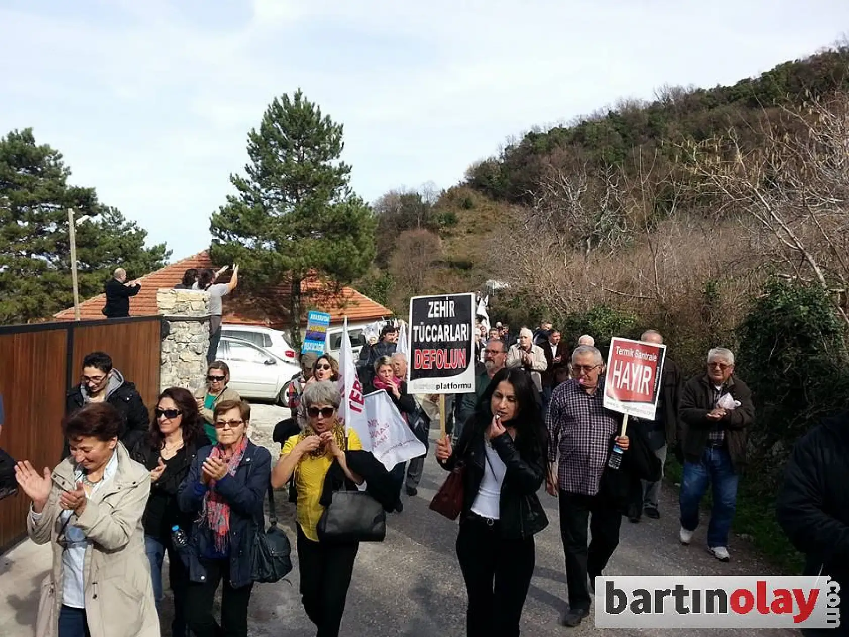 ÇED toplantısına halk engel oldu