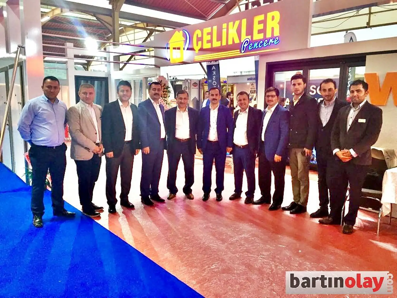 Çelikler fuardaki ilgiden oldukça memnun