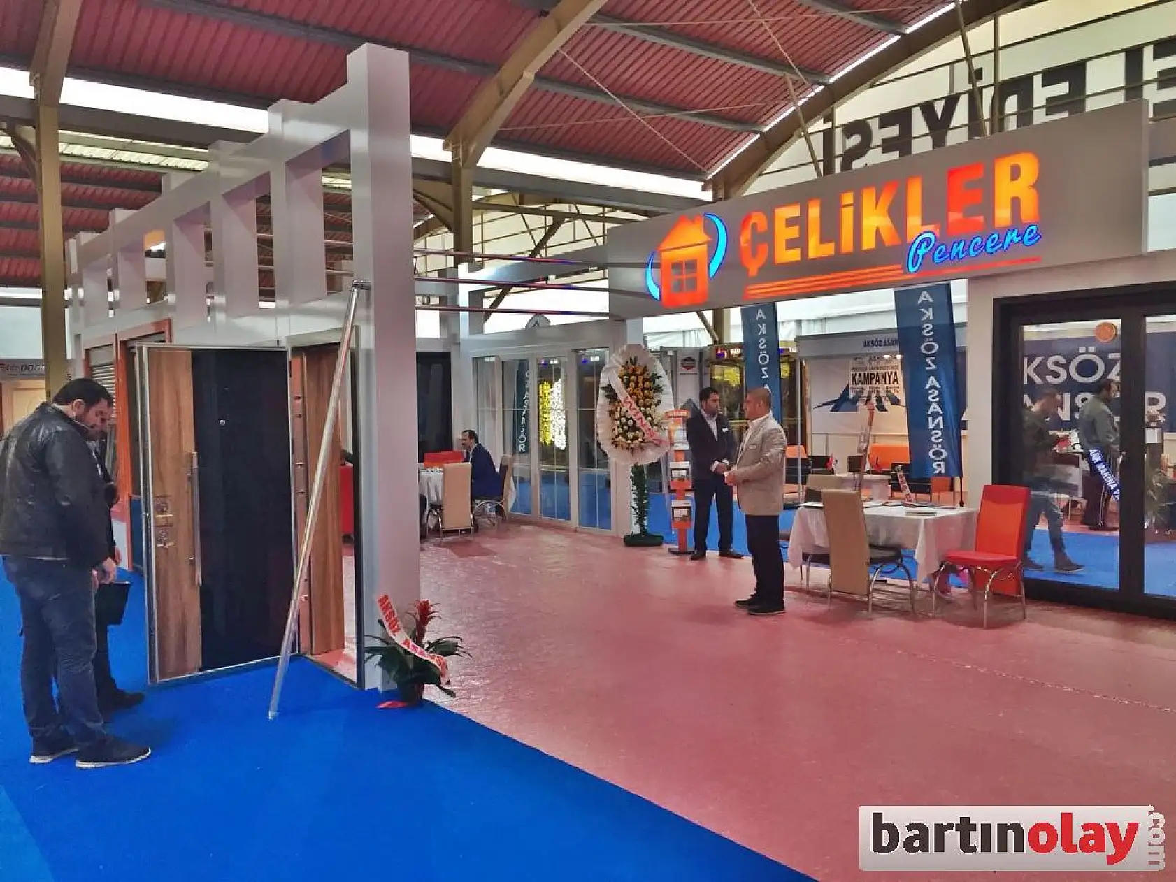 Çelikler fuardaki ilgiden oldukça memnun