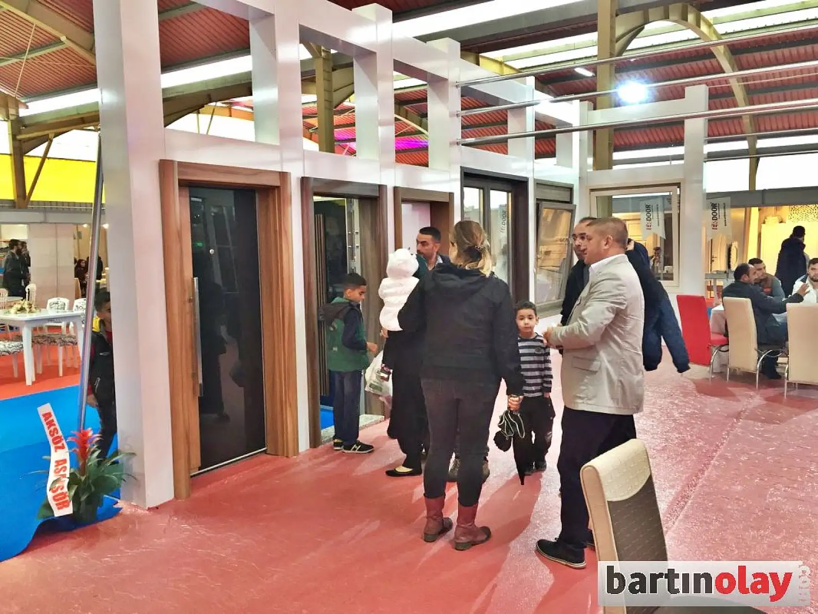 Çelikler fuardaki ilgiden oldukça memnun