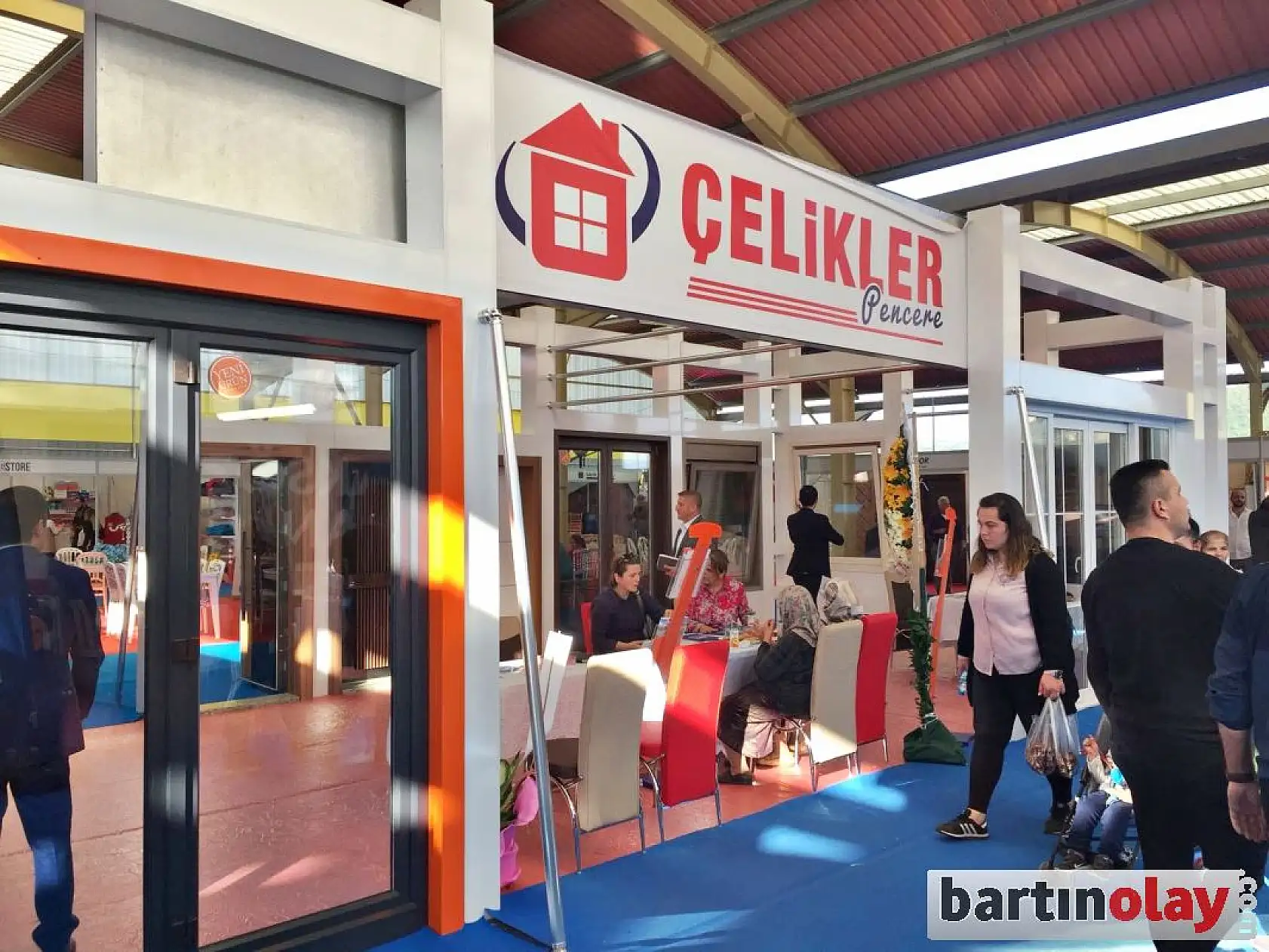 Çelikler fuardaki ilgiden oldukça memnun