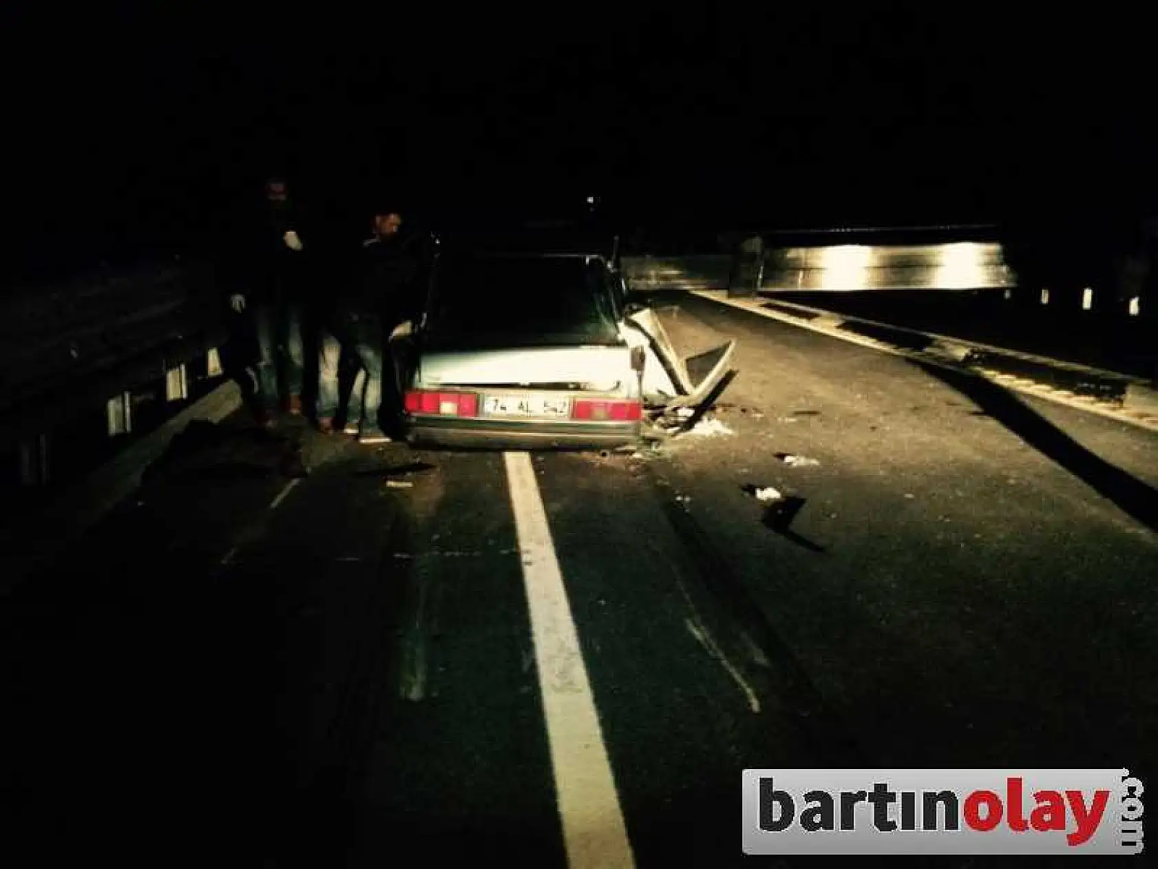 Amasra Yolunda Feci Kaza: 1 Ölü 3 Yaralı