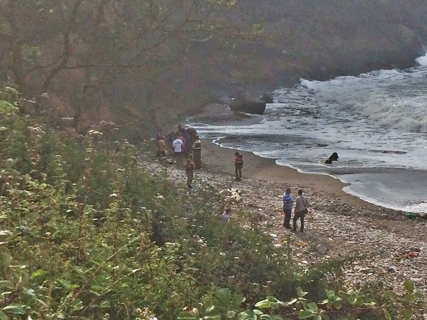 Denizde kaybolan genç aranıyor