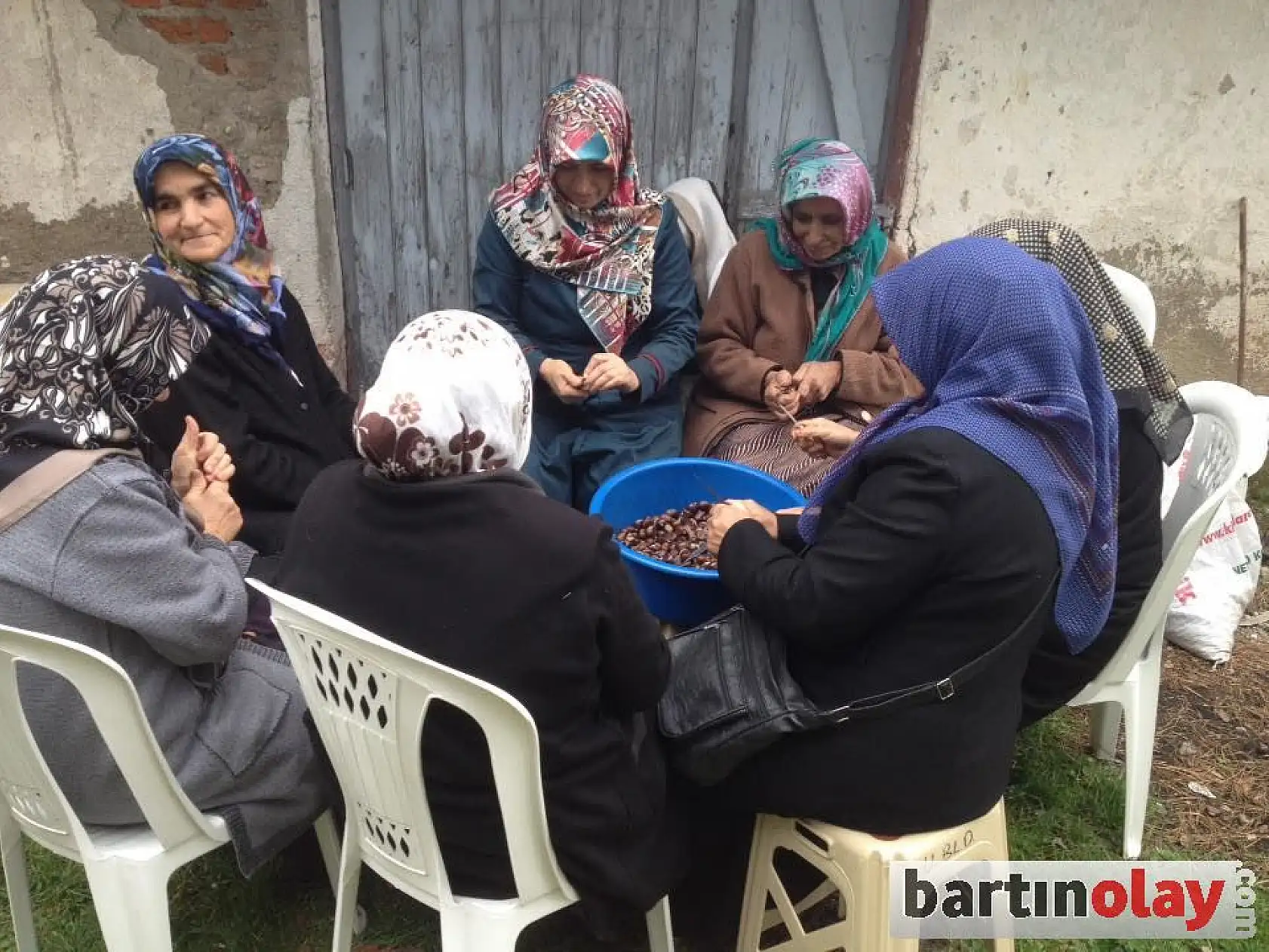 Dibektaş Köyünde Kestane Şöleni Yapıldı