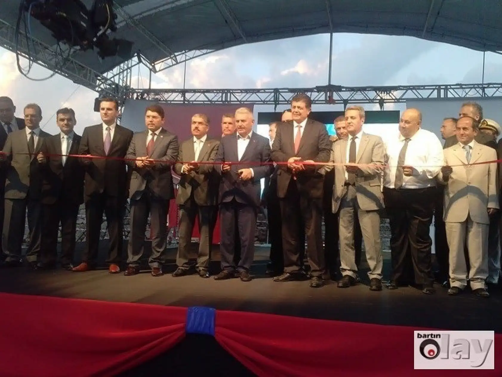 Bakan Yıldırım Bartın'da