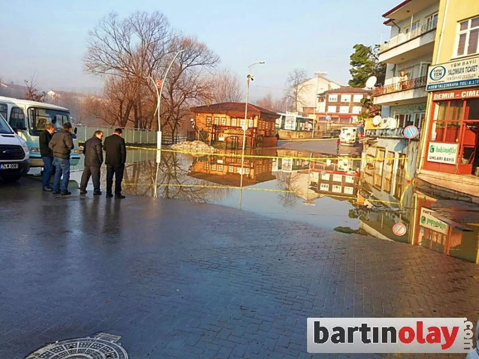 Bartın ırmağında tehlikeli yükseliş