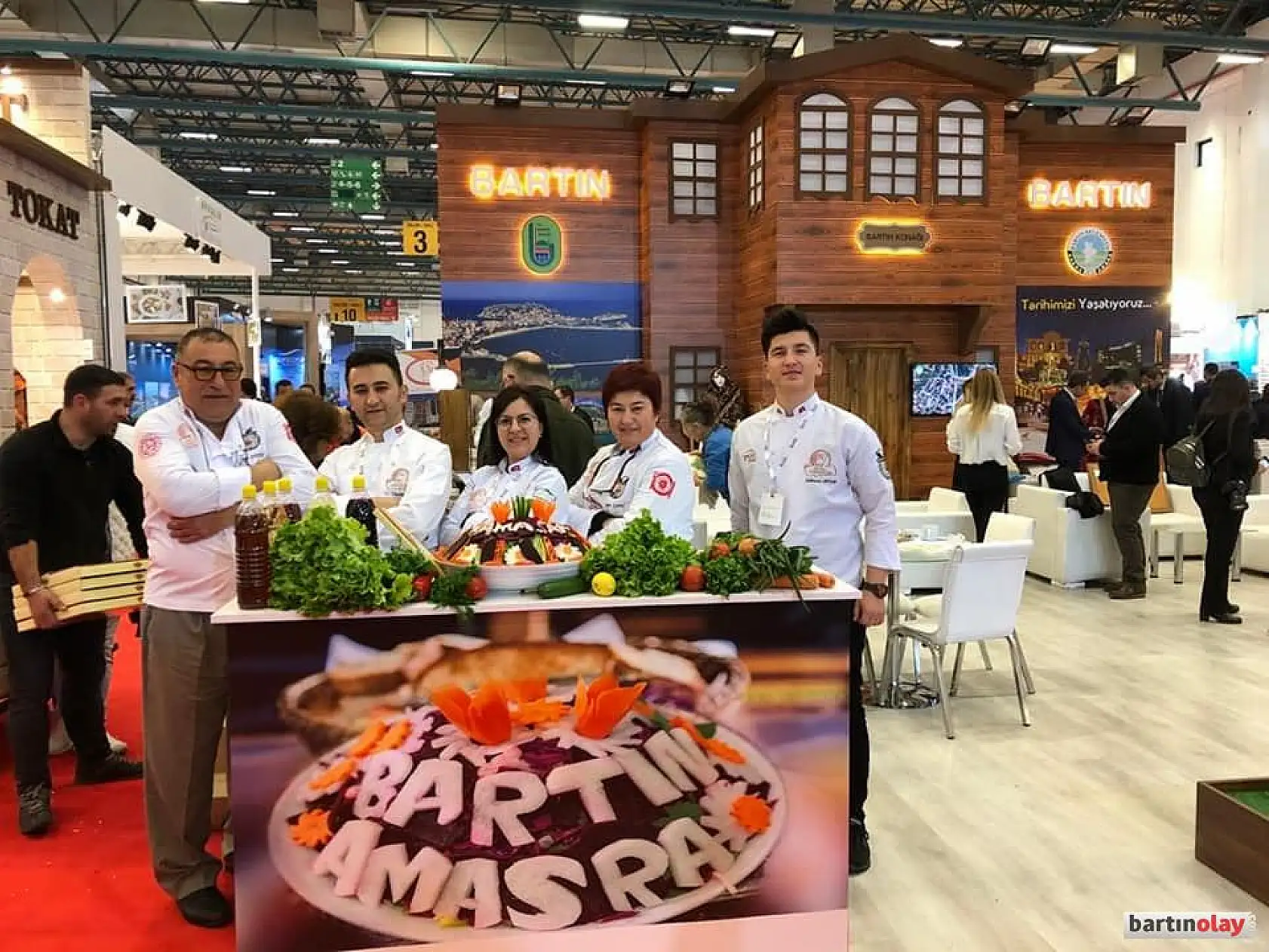 Emitt fuarında Bartın rüzgarı