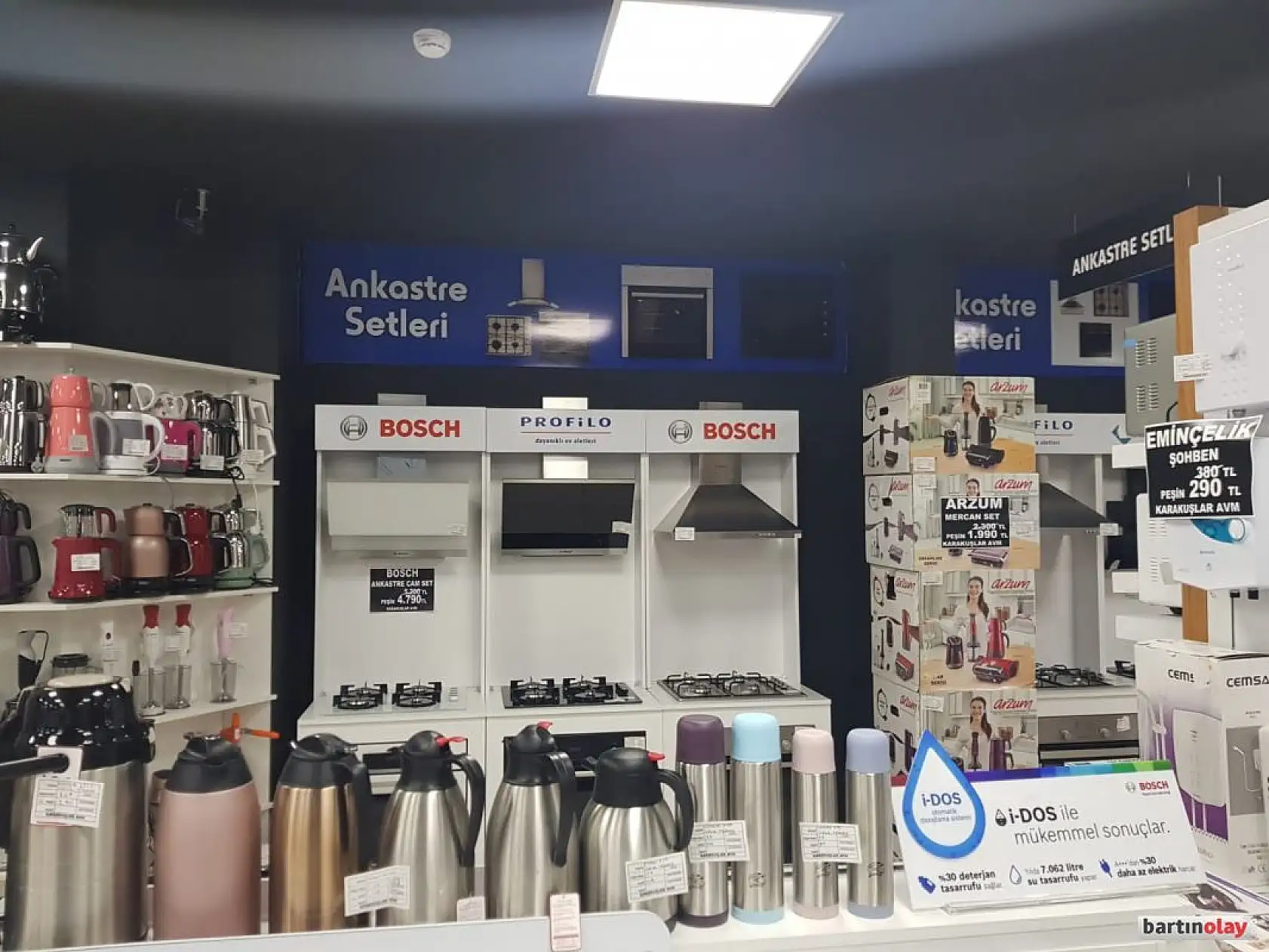 Evinizin tüm ihtiyaçları Karakuşlar AVM'de