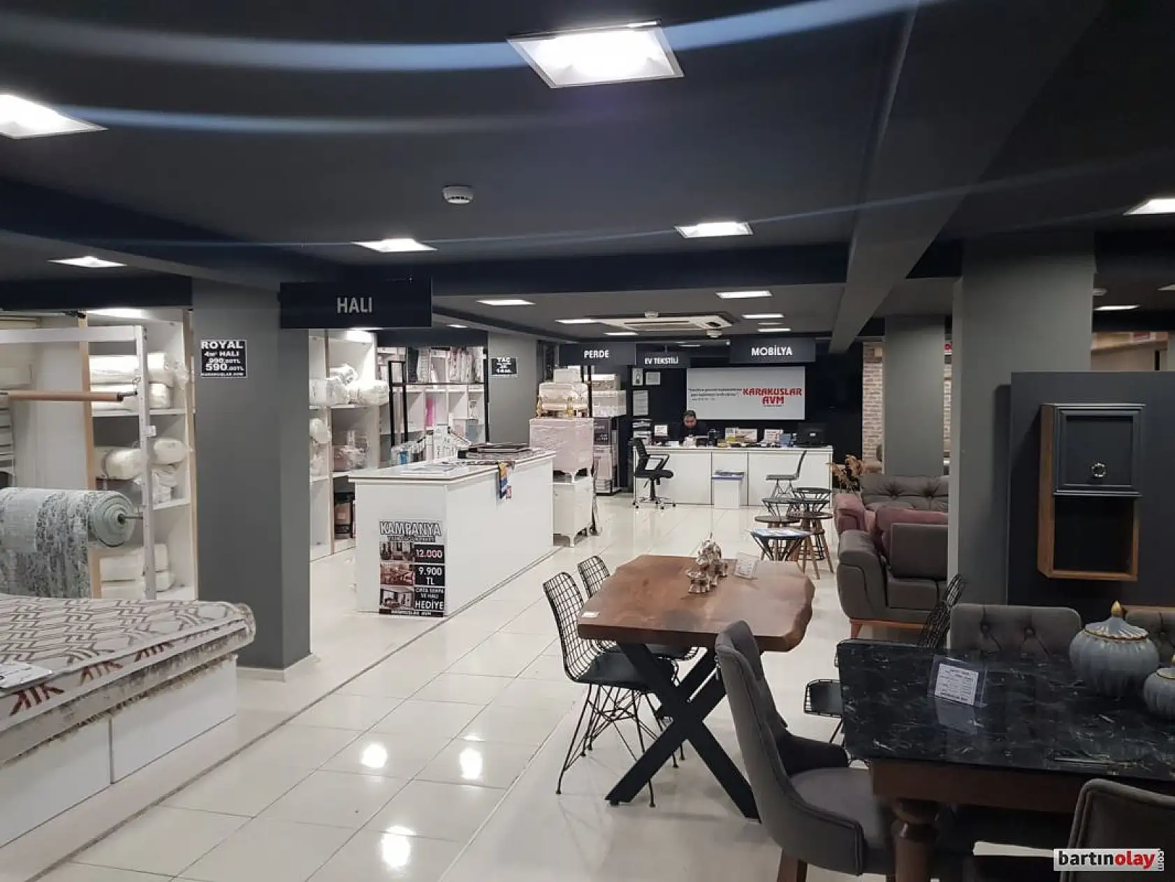 Evinizin tüm ihtiyaçları Karakuşlar AVM'de