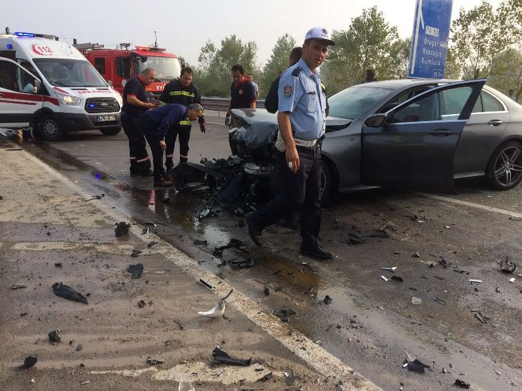 Feci kazada 1 kişi hayatını kaybetti