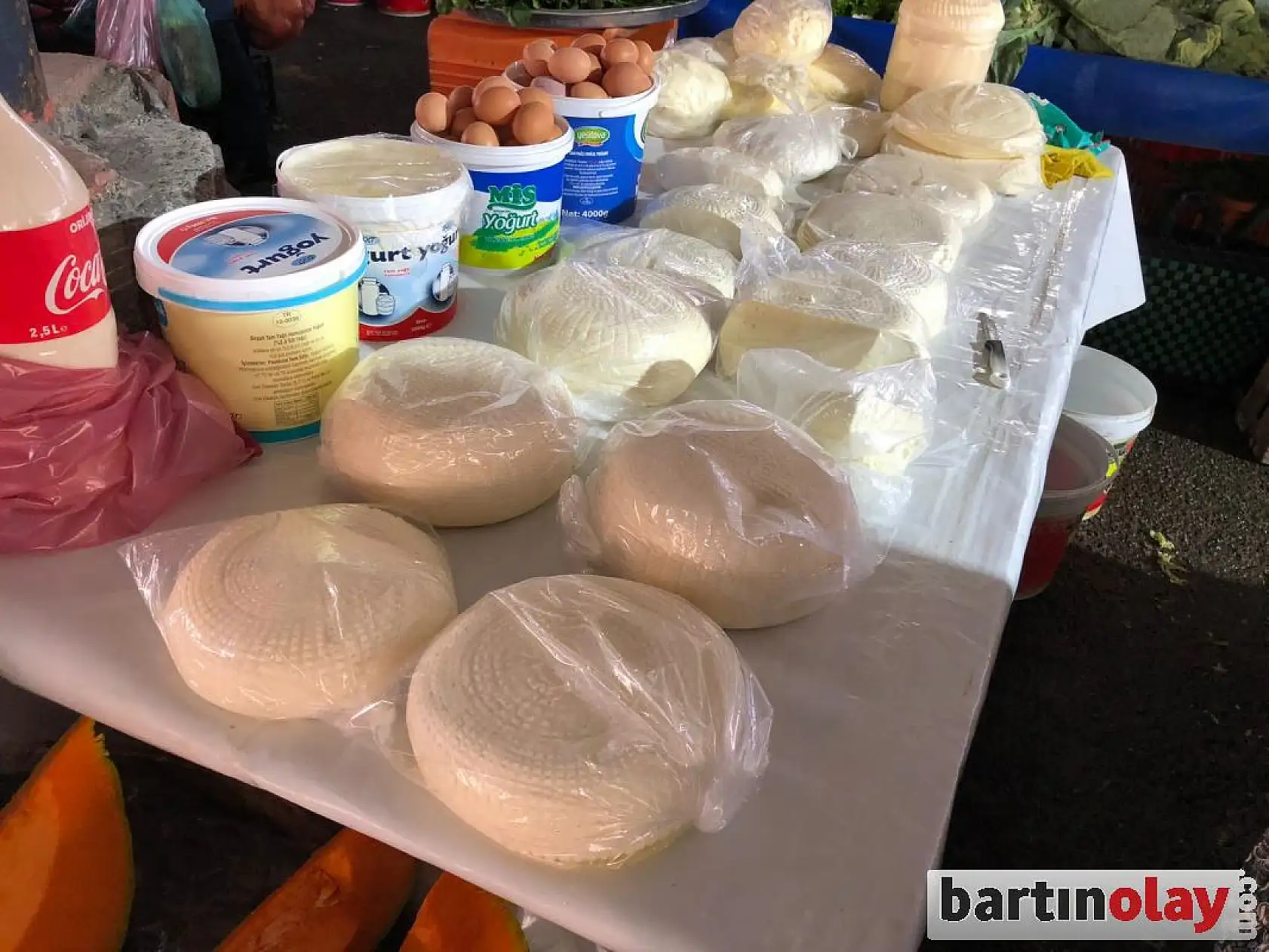 Galla pazarında çeşit bol ama...